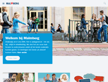 Tablet Screenshot of malmberg.nl